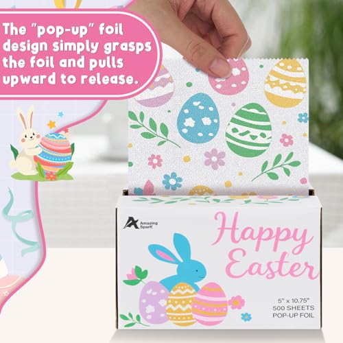 Easter Eggs Hair Foils for Highlighting - 500 Pop-Up Sheets