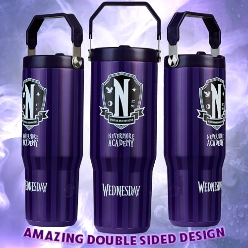 Get Trend 30oz Insulated Tumbler with Straw for Teens - Purple