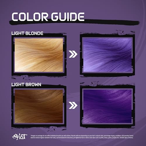 Splat Naturals Semi-Permanent Hair Color - Vibrant Purple, 6 fl. oz