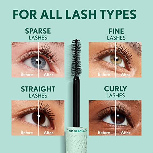 Covergirl Lash Blast Cleantopia Vegan Mascara 800 Extreme Black - 0.32 Fl Oz