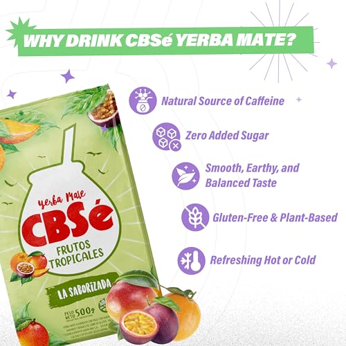 Yerba Mate Tropical Fruits - 500g Loose Leaf Herbal Tea