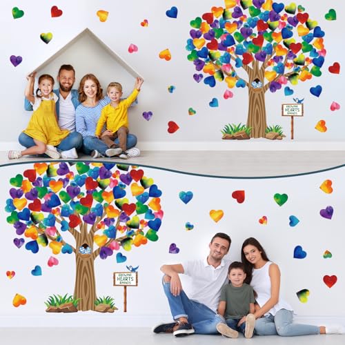 Heart Tree Bulletin Board Decorations Set for Classroom