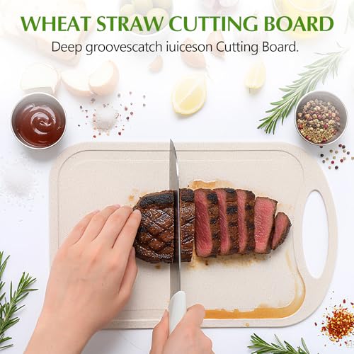 Complete Grill Prep Tray Set with Stainless Steel Containers & Cutting Board