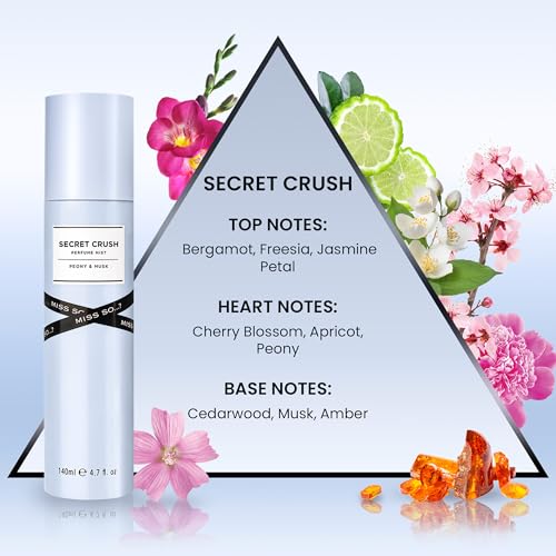 Secret Crush Perfume Mist by So...? 4.7oz Pack of 2 - Floral & Fruity