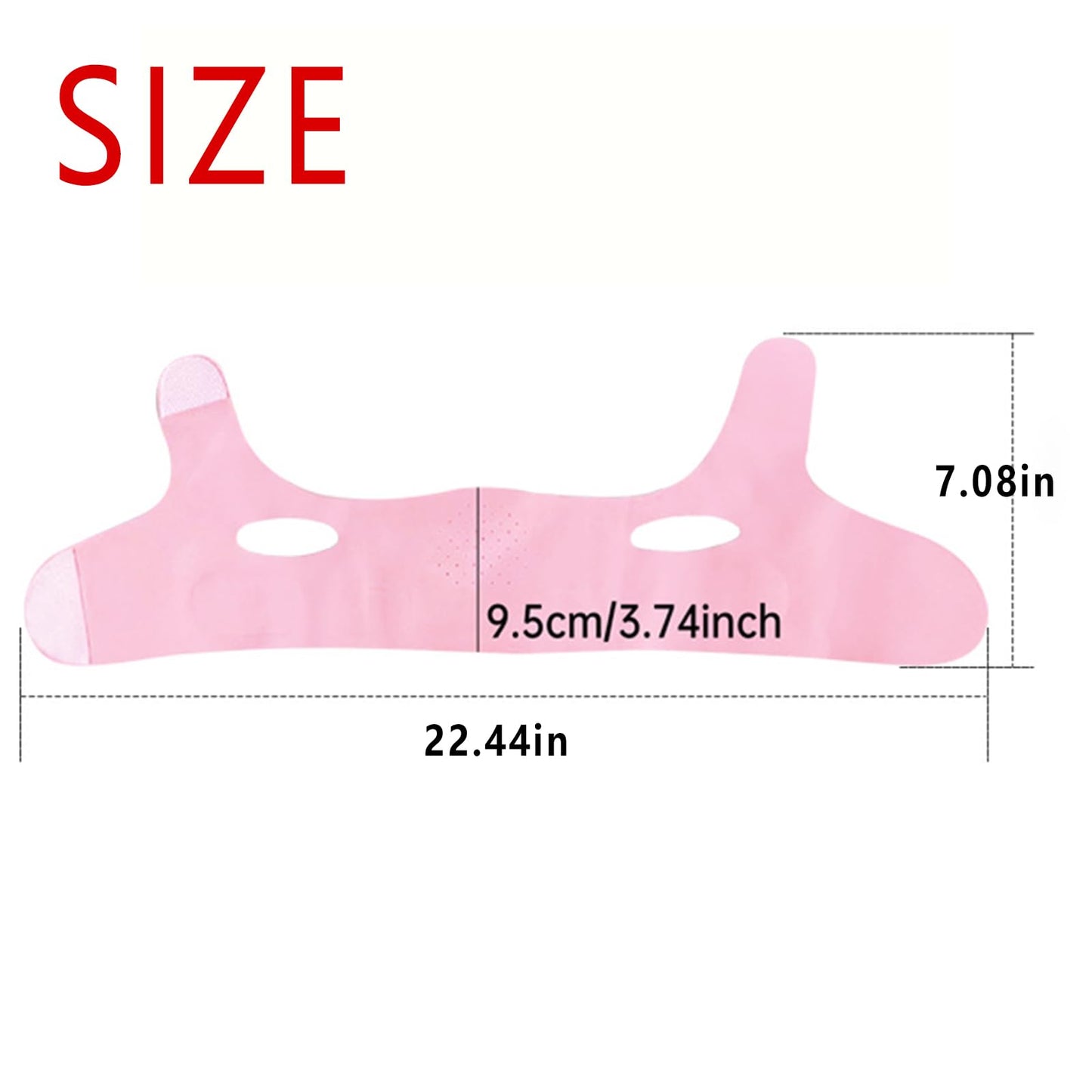 HGHJHVJ Post Surgical Chin Strap Silicone Face Mask Dou Ble Chin Reducer, V - Line Lifting Mask Chin Strap For Sleeping - Sculpting Jawline & Double Chin Reduction