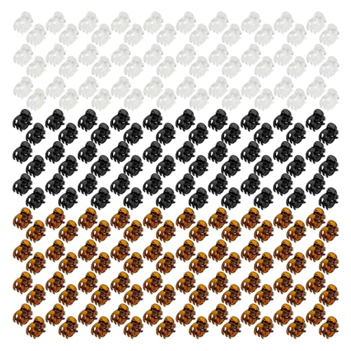 100 Pack Mini Hair Claw Clips for Women & Girls - Durable Plastic