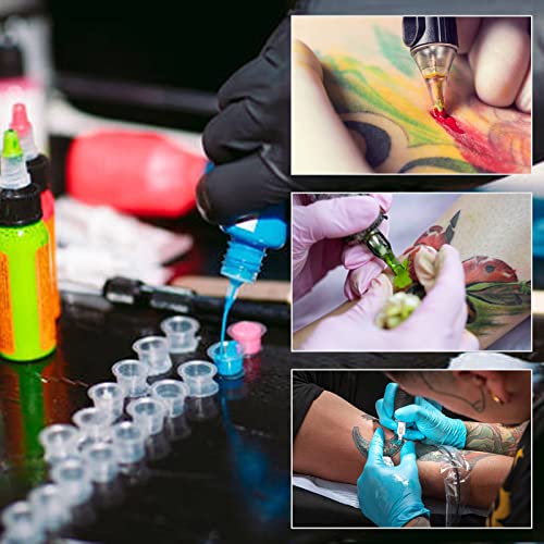 Large Tattoo Ink Caps - 1000pcs Disposable Pigment Cups by Autdor