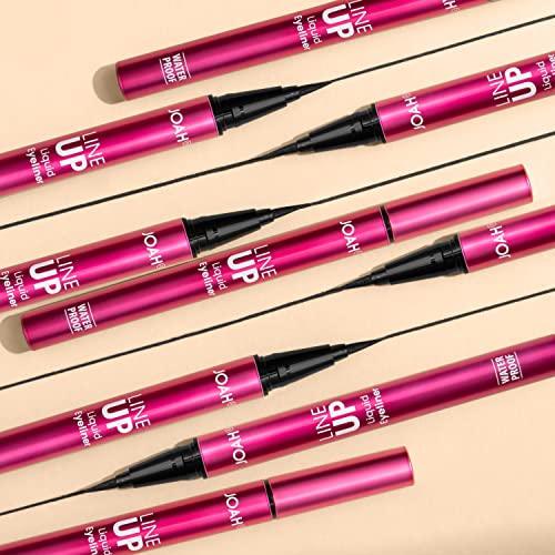JOAH Line Up Waterproof Liquid Eyeliner with Precision Felt Tip - Black