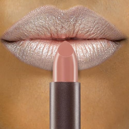 Burt's Bees Natural Moisturizing Lipstick Nile Nude 0.12oz - Long Lasting, All-Natural Lip Color