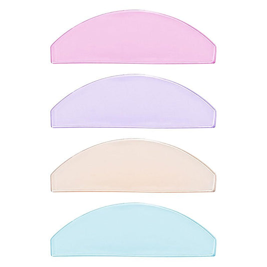Flat Lash Lift Shields - Glueless Silicone Pads for Eyelash Perming | Ultra Thin, Colorful Design