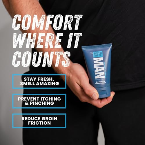 Super Fresh Ball Deodorant Lotion for Men - Ocean + Citrus, 4oz 2-Pack