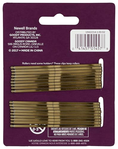 Goody Pin It Up Large Bobby Pins - 3" Hair Rollers Holder