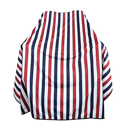 Barber Pro Waterproof Hair Cutting Cape with Snap Closure - Salon & Hairdresser Apron, Adjustable for Kids & Adults