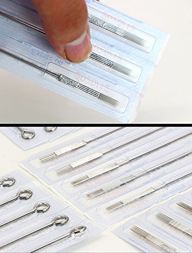 14RS Round Shader Tattoo Needles - 50PCS Disposable Sterilized