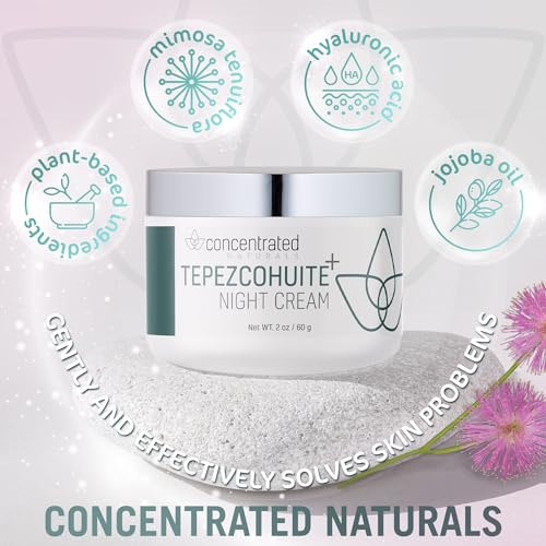 Tepezcohuite Night Cream with Hyaluronic Acid & Jojoba Oil - 2 oz