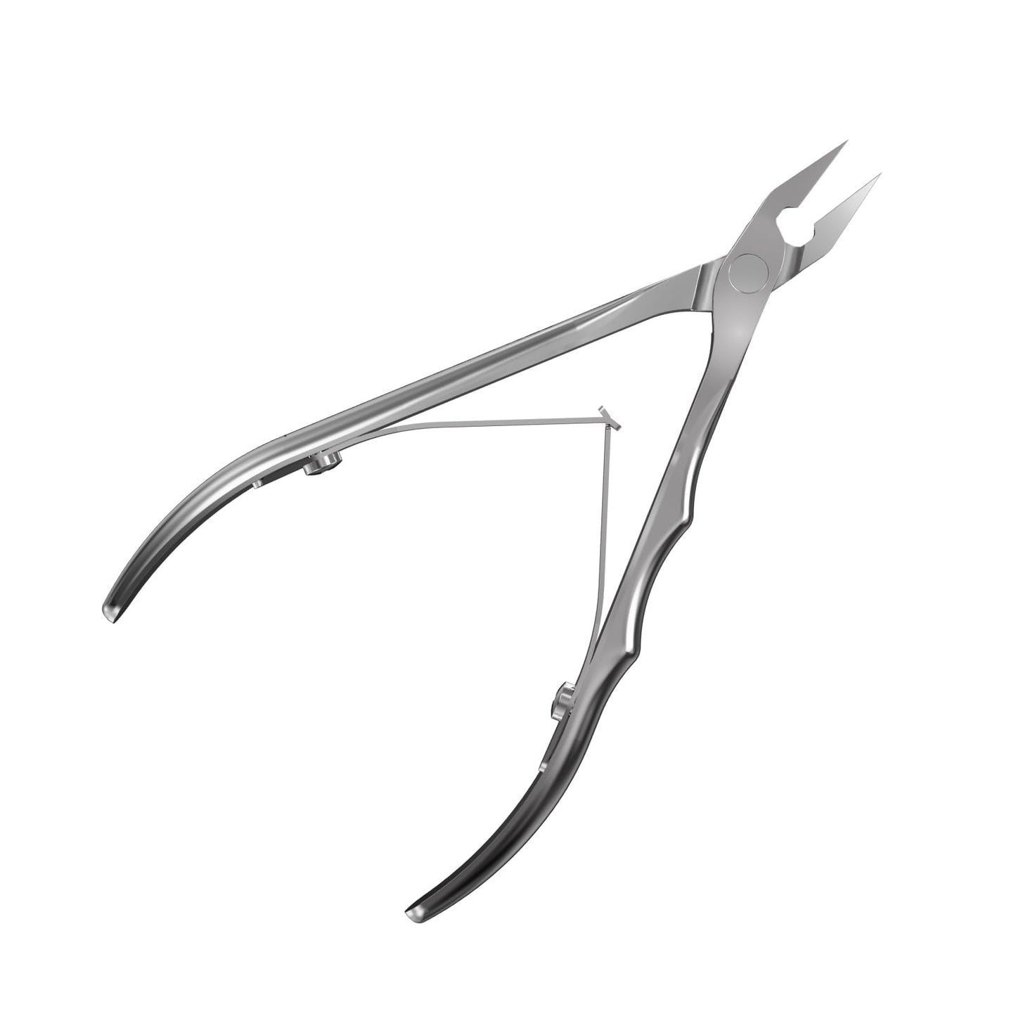 Staleks Pro Expert 61 Ingrown Toenail Nippers – 12mm Blades – Narrow Tips with Safe Ends – Stainless Steel – Professional Pedicure Tool