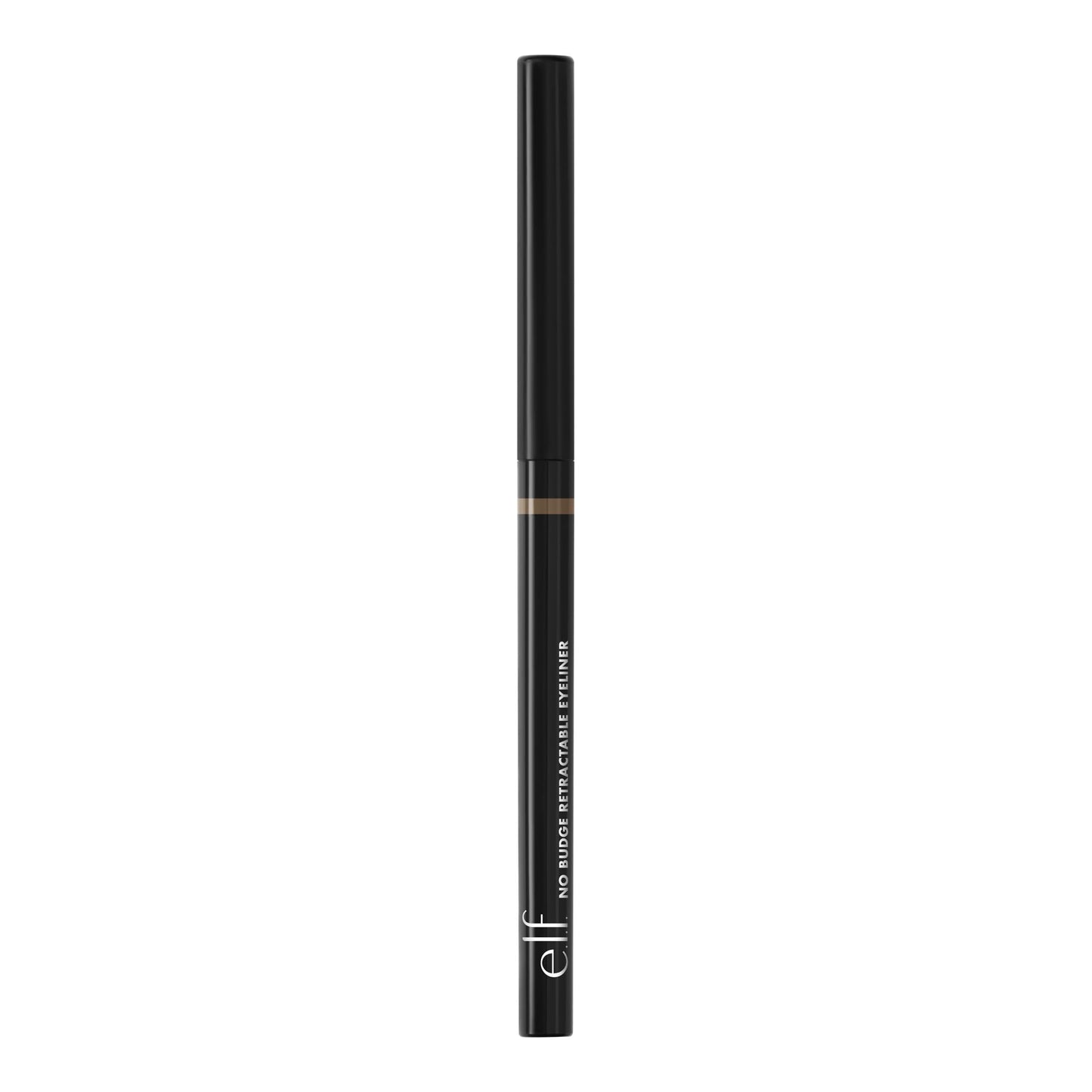 e.l.f. No Budge Retractable Eyeliner, Creamy, Ultra-Pigmented & Waterproof, Creates Bold & Defined Lines, Vegan & Cruelty-Free, Coffee
