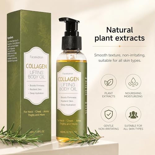 Yoneya Collagen Body Oil - Hydrating Moisturizer for Smooth, Firmer Skin