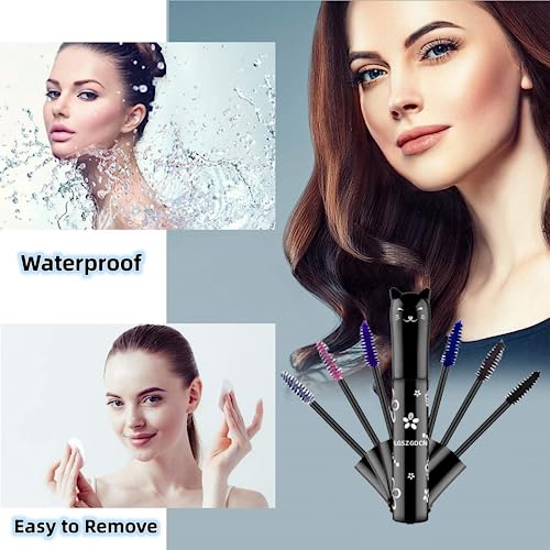 6 Colors Mascara Set - Waterproof Thickening & Lengthening Makeup