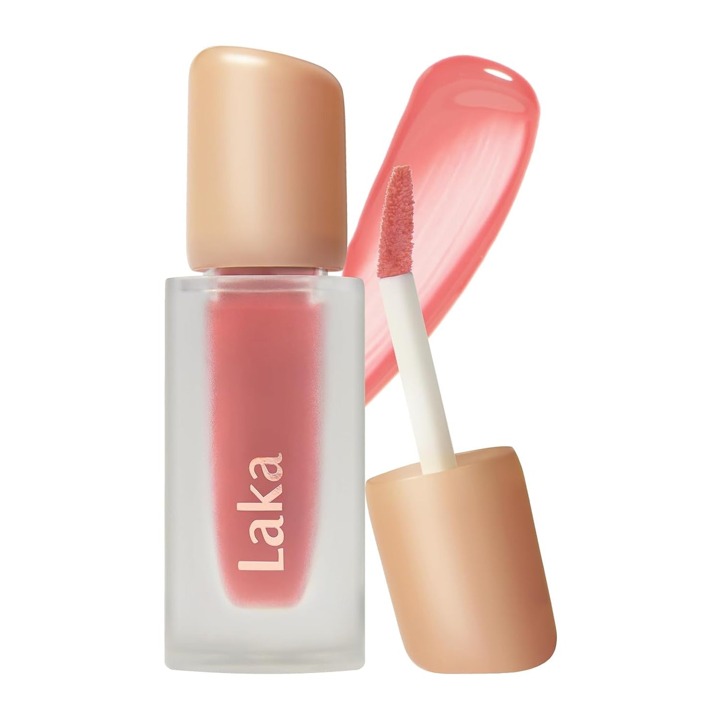 Fruity Glam Tint Lip Stain - Hydrating, Lightweight, Buildable Color | K-Beauty #101 Joyful, 4.5g/0.15oz