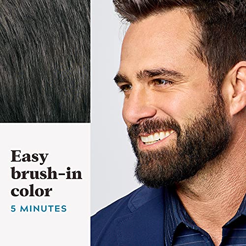 Just For Men Mustache & Beard Dye, Dark Brown M-45 with Keratin