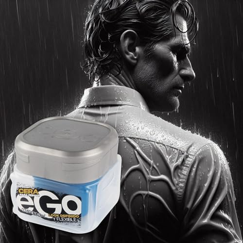 eGo Hair Cera for Men - 160ml Flexible Hair Wax - 2 Pack - Colombian
