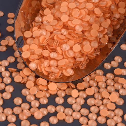 BLINGINBOX Living Coral Luminous SS30 Flatback Rhinestones 288pcs - UV Glow Jewelry & Crafts