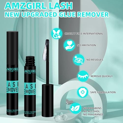 AMZGIRL F-Remover-5ml Lash Extension & Cluster Lash Oil Glue Remover
