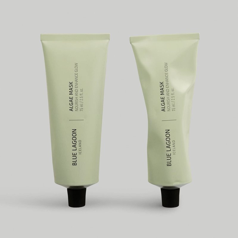 Nourishing Algae Face Mask - Collagen Boost & Ageless Lift | Hydrating Icelandic Skincare (2.5 oz | 75 ml)