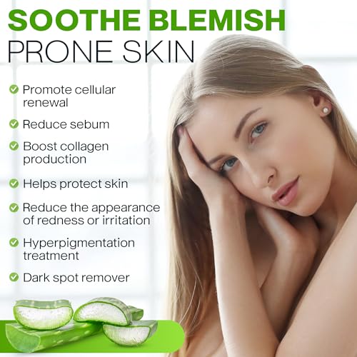 AloeMoist Vitamin C Serum for Face with Hyaluronic Acid - 0.5 fl oz
