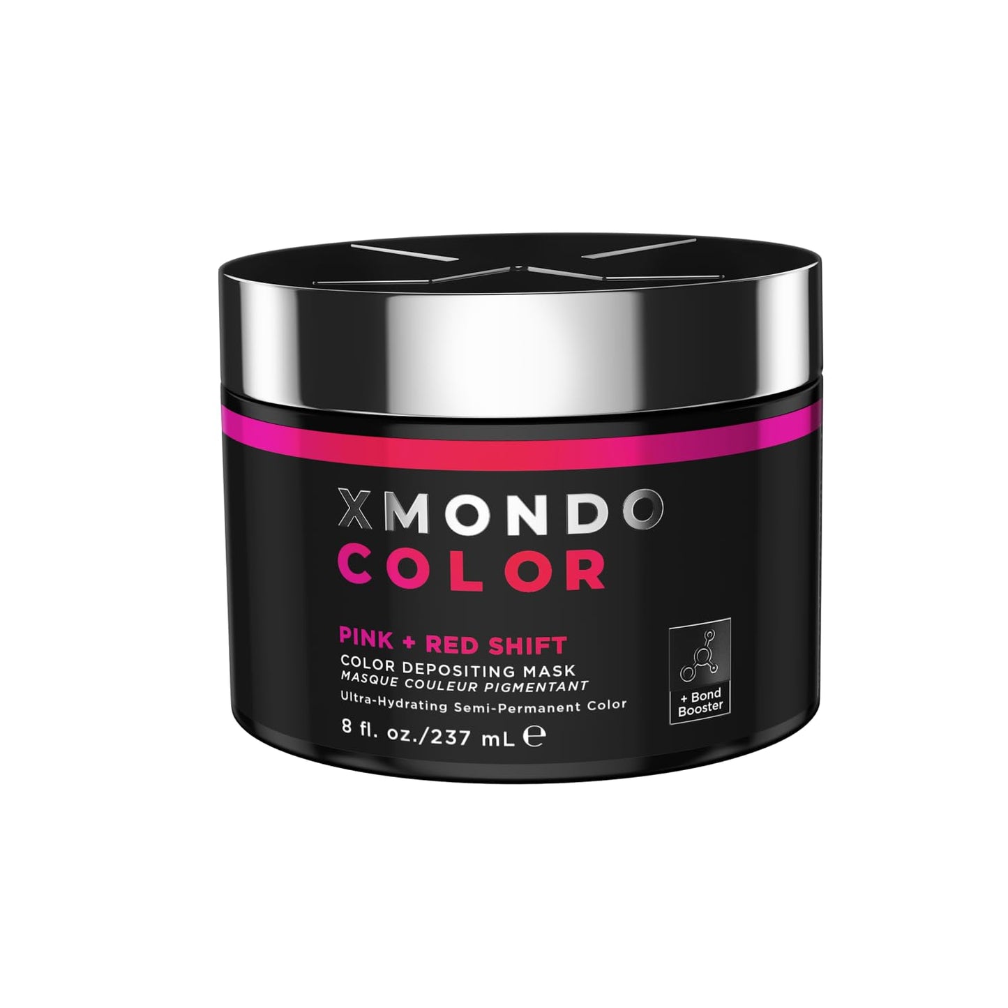 XMONDO Color Super Purple Hair Mask - Nourishing Semi-Permanent Dye with Bond Booster & Hyaluronic Acid | 8 Fl Oz
