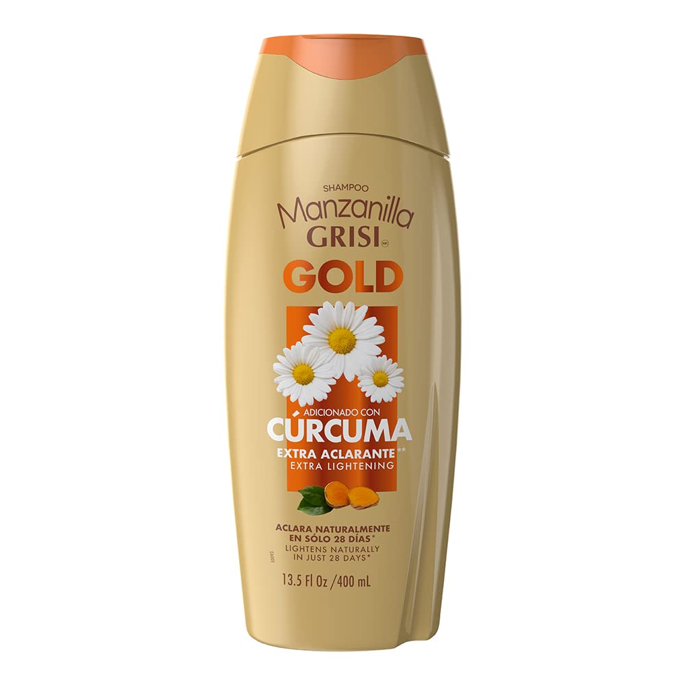 Manzanilla GRISI Chamomile Lightening Shampoo NutricomplexQ10 (13.5oz)