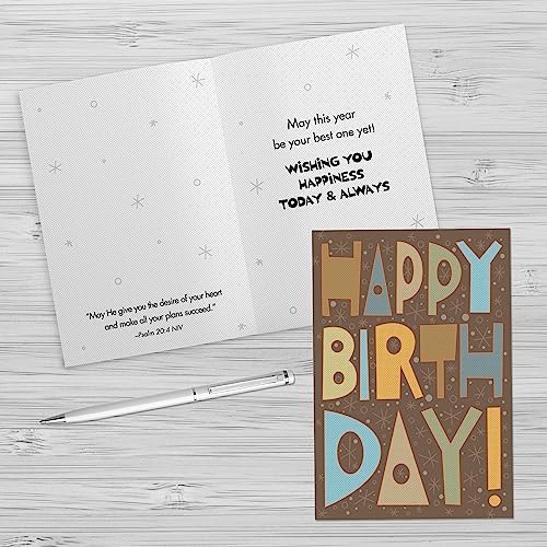 Faith-Based Birthday Cards Boxed Set | 24 Inspirational KJV Cards