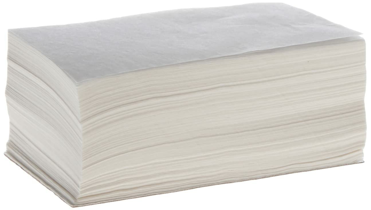 Diane Jumbo End Wraps - 1000 Pack for Hair Styling | Large 2.5” x 4” White