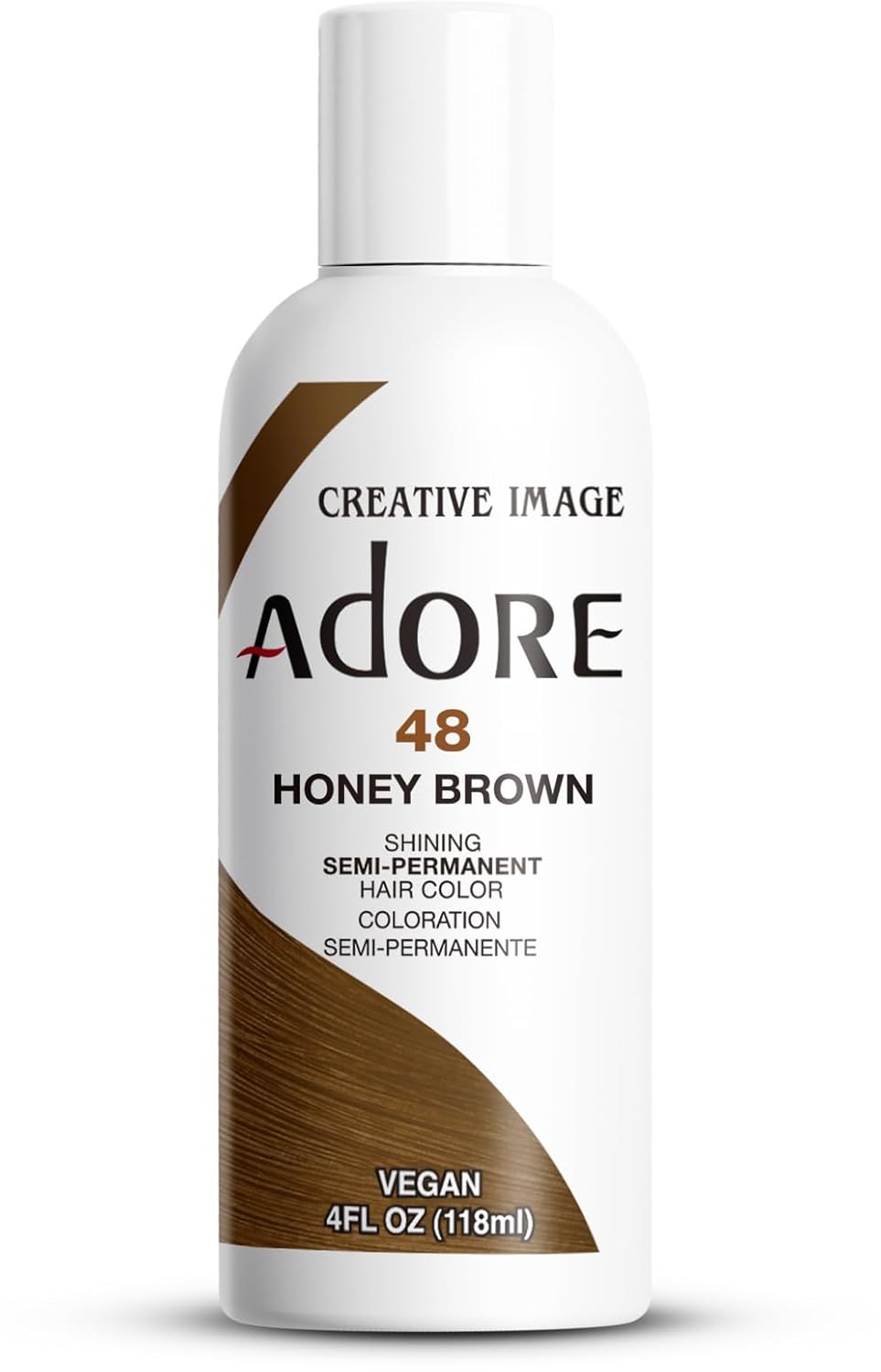 Adore Semi Permanent Hair Color - Mystic Grey | Vegan, Ammonia-Free Hair Dye | 4 Fl Oz
