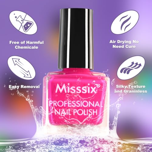 Misssix 12 Colors Quick Dry Nail Polish Set for Women