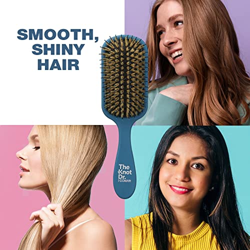 Conair The Knot Dr. Pro Style Booster Cushion Hairbrush for Detangling