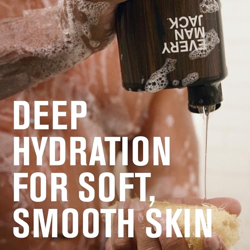 Every Man Jack Hydrating Body Wash for Men, Winter Pine Scent, 2-Pack
