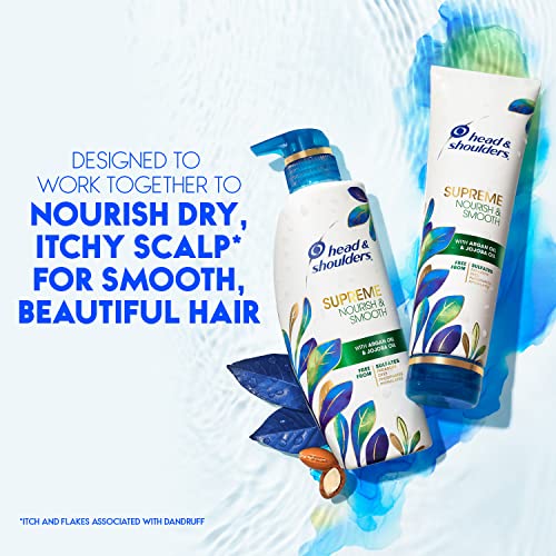 Head & Shoulders Supreme Nourish & Smooth Conditioner 9.4 fl oz - Sulfate Free, Jojoba Oil Infused