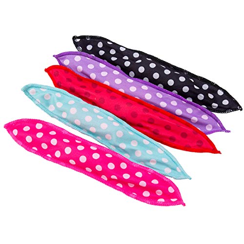 30 Count Foam Hair Curlers - Soft Sleep Rollers with Storage Bag