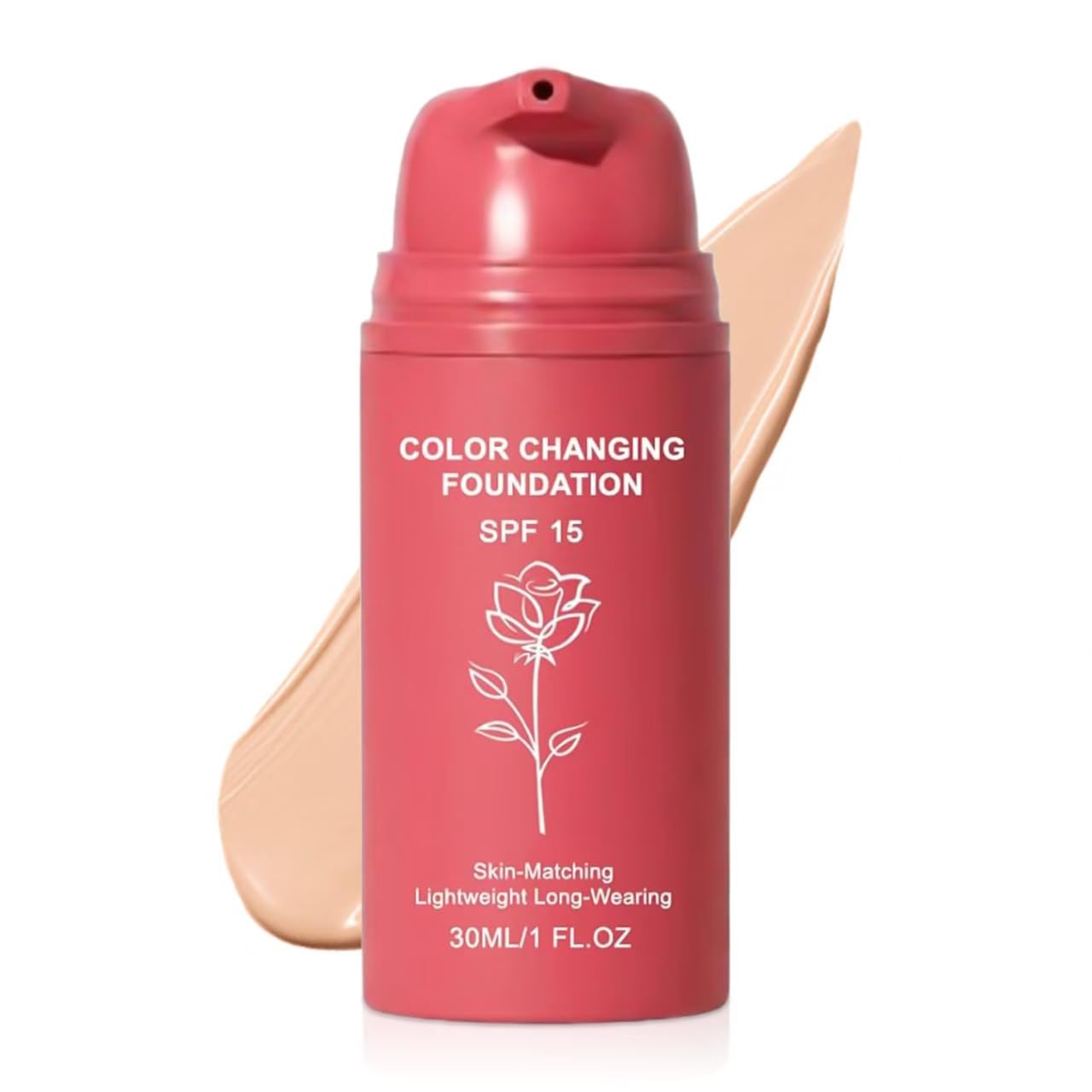 Korean Color Changing Foundation - Adjusts to Mature Skin, Conceals Fine Lines & Wrinkles | 1 Bottle