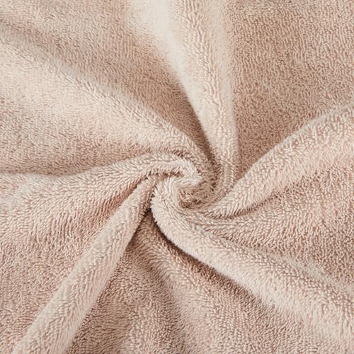 Amazon Basics 12-Pack Cotton Washcloths, 12x12 Inch, Soft & Fade-Resistant