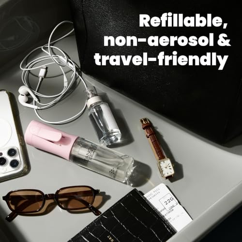 Tangle Teezer Travel Fine Mist Spray Bottle 3 oz in Millennial Pink