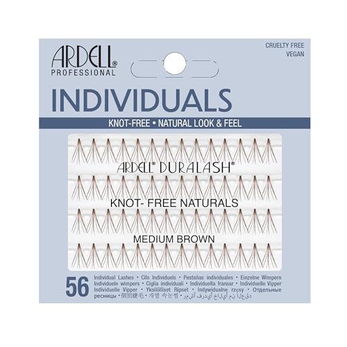 Ardell Duralash Knot-Free Brown Medium Individual Lashes - 1 Pack