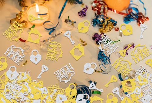 200 Pcs Sweet Home Confetti for Housewarming & Parties