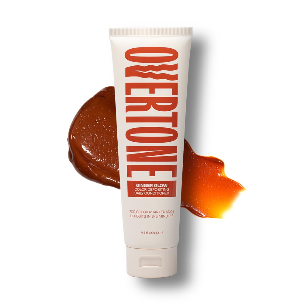 Overtone Daily Color Depositing Conditioner - Pastel Silver | 4.5oz Vegan Formula with Shea Butter & Coconut Oil for Color Refreshment