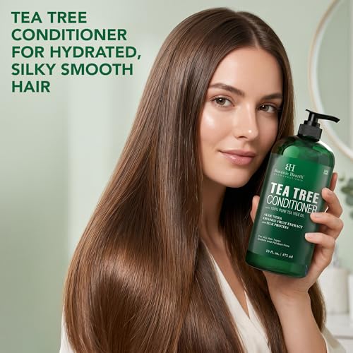 Botanic Hearth Tea Tree Conditioner - Sulfate & Paraben Free, 16 fl oz (Tea Tree variant)