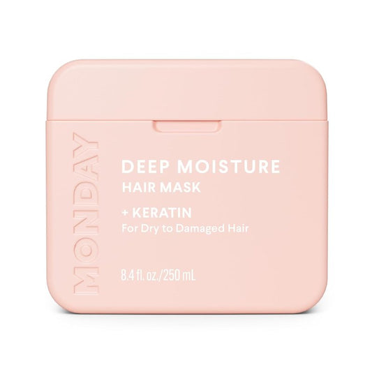 Deep Moisture Hair Mask - Keratin, Argan Oil & Shea Butter for Dry, Damaged Hair | 250 mL