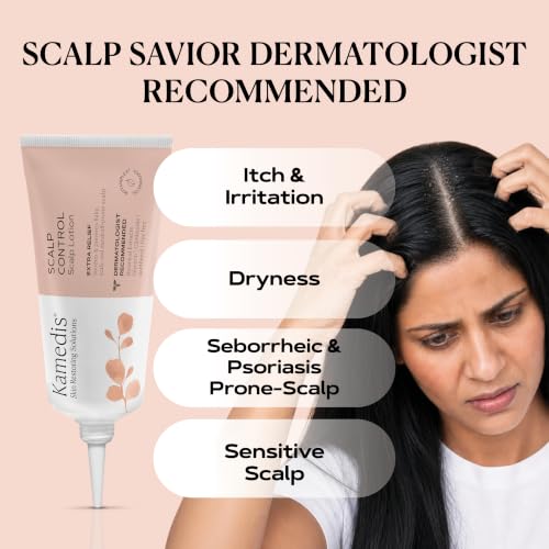 KAMEDIS Scalp Moisturizer Lotion for Dry, Itchy Scalp - 3.38 Fl Oz