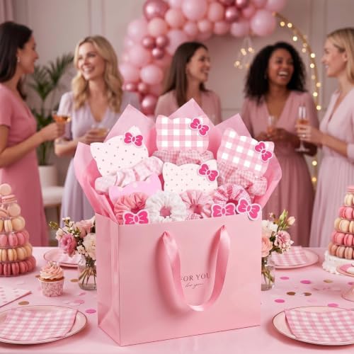 10 Sets Pink Cat Party Favors Kitten Gift Hair Accessories